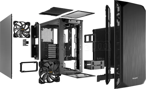 Photo de Boitier Moyen Tour ATX be quiet! Pure Base 500 (Noir)