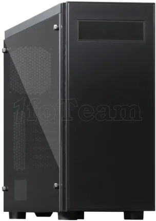 Photo de Boitier Moyen Tour ATX Chieftec Hawk AL-02B-TG avec panneau vitré (Noir)