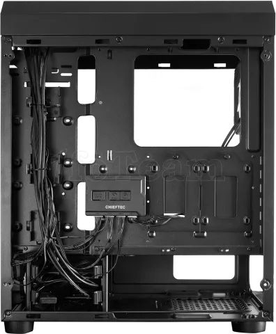 Photo de Boitier Moyen Tour ATX Chieftec Scorpion 4 RGB avec panneau vitré (Noir)