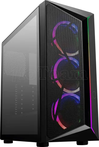 Photo de Boitier Moyen Tour ATX Cooler Master CMP 510 RGB avec panneau vitré (Noir)