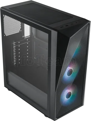 Photo de Boitier Moyen Tour ATX Cooler Master CMP 520 RGB avec panneau vitré (Noir)