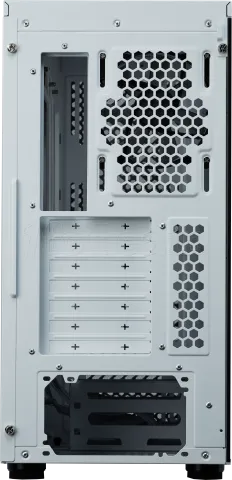 Photo de Boitier Moyen Tour ATX Cooler Master Elite 502 Lite avec panneau vitré (Blanc)