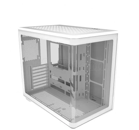 Photo de Boitier Moyen Tour ATX Cooler Master Elite 600 avec panneaux vitrés (Blanc)