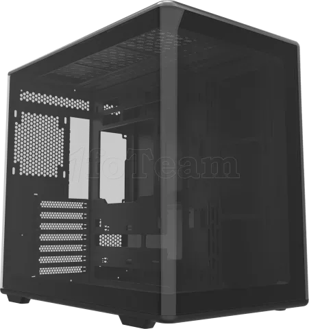 Photo de Boitier Moyen Tour ATX Cooler Master Elite 600 avec panneaux vitrés (Noir)