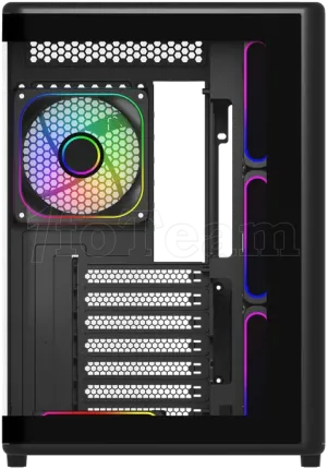 Photo de Boitier Moyen Tour ATX Cooler Master Elite 600 avec panneaux vitrés (Noir)