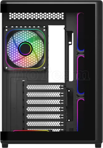 Photo de Boitier Moyen Tour ATX Cooler Master Elite 600 avec panneaux vitrés (Noir)