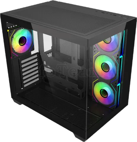 Photo de Boitier Moyen Tour ATX Cooler Master Elite 681 RGB avec panneaux vitrés (Noir)
