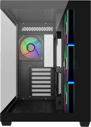 Photo de Boitier Moyen Tour ATX Cooler Master Elite 681 RGB avec panneaux vitrés (Noir)