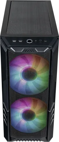 Photo de Boitier Moyen Tour ATX Cooler Master Haf 500 RGB avec panneau vitré (Noir)