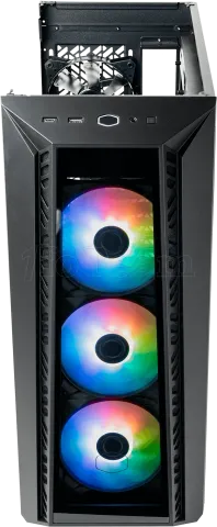 Photo de Boitier Moyen Tour ATX Cooler Master MasterBox 520 avec panneaux vitrés (Noir)
