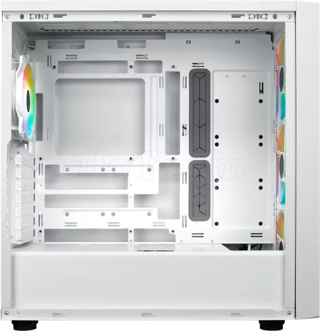 Photo de Boitier Moyen Tour ATX Cooler Master MasterBox 600 RGB avec panneau vitré (Blanc)