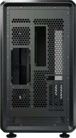 Photo de Boitier Moyen Tour ATX Cooler Master MasterFrame 360 Panorama avec panneaux vitrés (Noir)