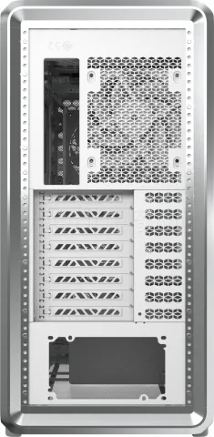Photo de Boitier Moyen Tour ATX Cooler Master MasterFrame 600 avec panneaux vitrés (Argent)