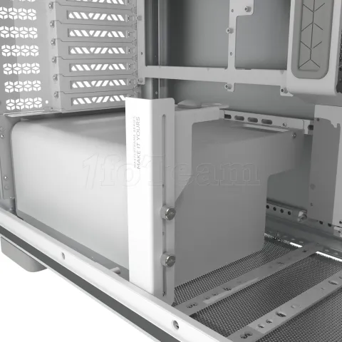 Photo de Boitier Moyen Tour ATX Cooler Master MasterFrame 600 avec panneaux vitrés (Argent)