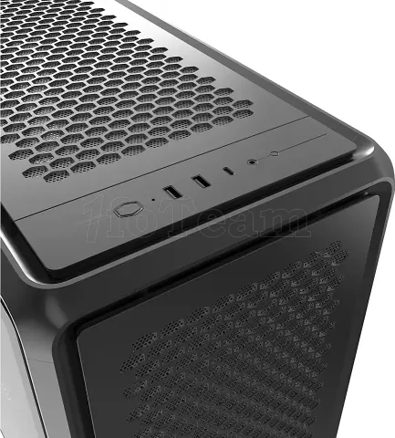 Photo de Boitier Moyen Tour ATX Cooler Master MasterFrame 600 avec panneaux vitrés (Noir)