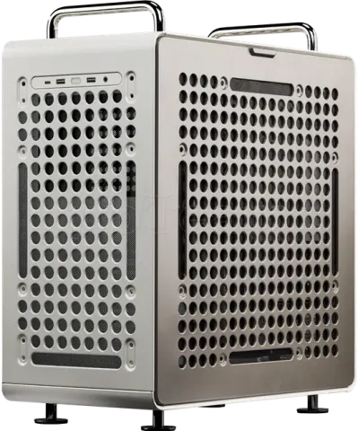 Photo de Boitier Moyen Tour ATX Cooler Master Qube 540  avec panneau vitré (Gris)