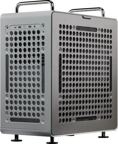 Photo de Boitier Moyen Tour ATX Cooler Master Qube 540 avec panneau vitré (Gris)