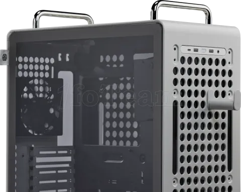 Photo de Boitier Moyen Tour ATX Cooler Master Qube 540 avec panneau vitré (Gris)