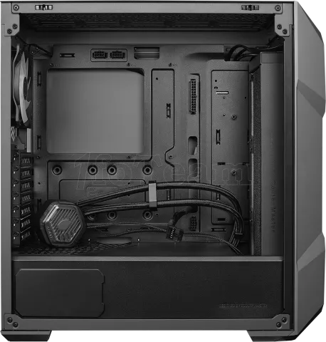 Photo de Boitier Moyen Tour ATX Cooler Master TD500 Max RGB avec panneau vitré (Gris) avec alimentation 850W