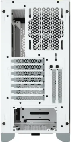 Photo de Boitier Moyen Tour ATX Corsair 4000D Airflow avec panneau vitré  (Blanc)