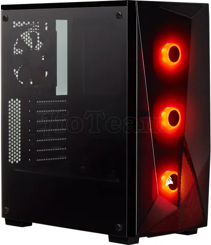 Photo de Boitier Moyen Tour ATX Corsair Carbide Spec-Delta RGB avec panneau vitré (Noir)
