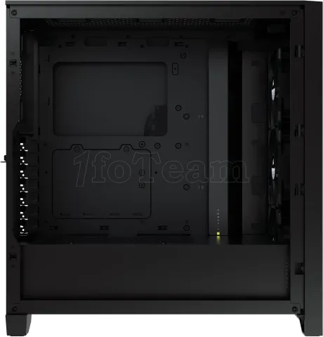 Photo de Boitier Moyen Tour ATX Corsair iCue 4000X RGB avec panneaux vitrés (Noir)