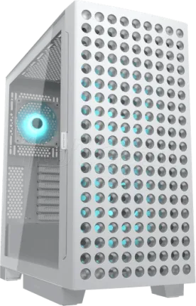 Photo de Boitier Moyen Tour ATX Cougar Airface ECO RGB avec panneau vitré (Blanc)