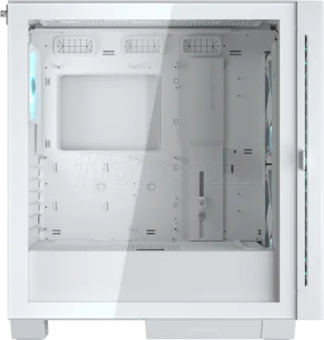 Photo de Boitier Moyen Tour ATX Cougar Airface ECO RGB avec panneau vitré (Blanc)