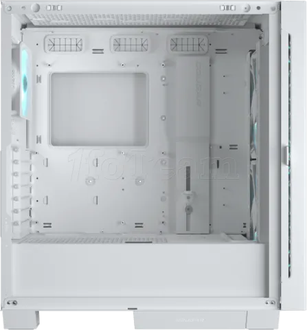 Photo de Boitier Moyen Tour ATX Cougar Airface ECO RGB avec panneau vitré (Blanc)