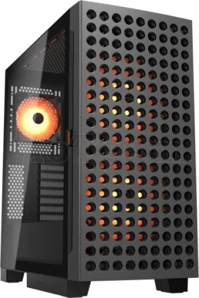 Photo de Boitier Moyen Tour ATX Cougar Airface ECO RGB avec panneaux vitrés (Noir)