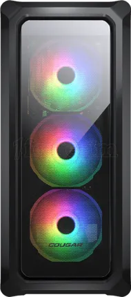 Photo de Boitier Moyen Tour ATX Cougar Archon 2 RGB avec panneaux vitrés (Noir)