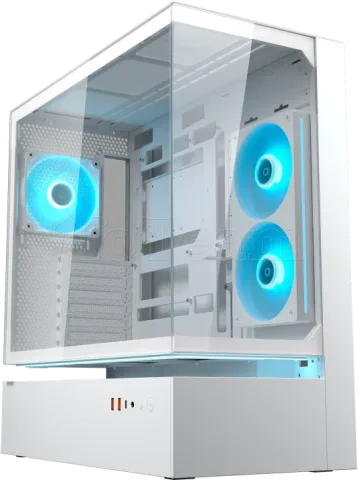 Photo de Boitier Moyen Tour ATX Cougar CFV 235 ARGB avec panneaux vitrés (Blanc)