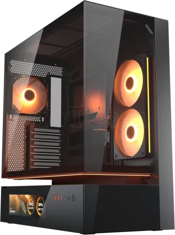 Photo de Boitier Moyen Tour ATX Cougar CFV 235 Vision RGB avec panneaux vitrés (Noir)