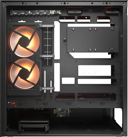 Photo de Boitier Moyen Tour ATX Cougar CFV235 Vision RGB avec panneaux vitrés (Noir)