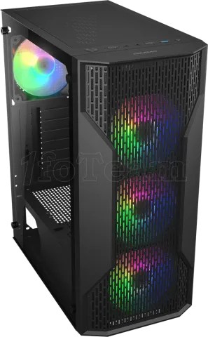 Photo de Boitier Moyen Tour ATX Cougar MX110 RGB avec panneau vitré (Noir)