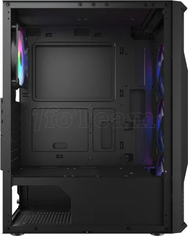 Photo de Boitier Moyen Tour ATX Cougar MX110 RGB avec panneau vitré (Noir)