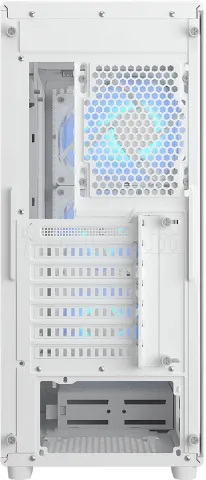 Photo de Boitier Moyen Tour ATX Cougar MX220 RGB avec panneau vitré (Blanc)