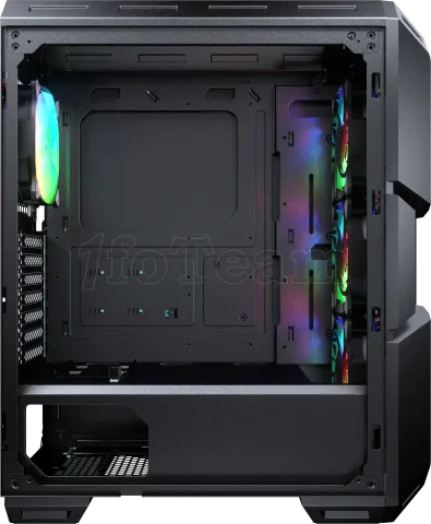 Photo de Boitier Moyen Tour ATX Cougar MX440-G Plus RGB avec panneaux vitrés (Noir)