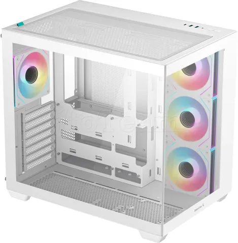 Photo de Boitier Moyen Tour ATX DeepCool CG530 4F avec panneaux vitrés (Blanc)