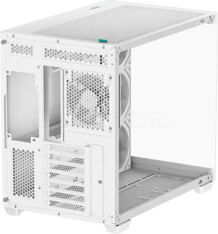 Photo de Boitier Moyen Tour ATX DeepCool CG530 4F avec panneaux vitrés (Blanc)