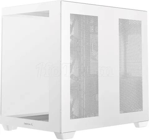 Photo de Boitier Moyen Tour ATX DeepCool CG530 4F avec panneaux vitrés (Blanc)