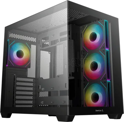 Photo de Boitier Moyen Tour ATX DeepCool CG530 4F avec panneaux vitrés (Noir)