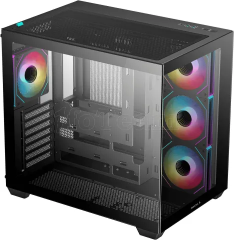 Photo de Boitier Moyen Tour ATX DeepCool CG530 4F avec panneaux vitrés (Noir)