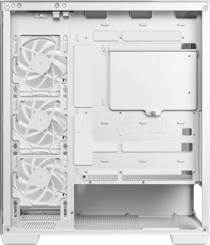 Photo de Boitier Moyen Tour ATX DeepCool CG580 4F RGB avec panneaux vitrés (Blanc)