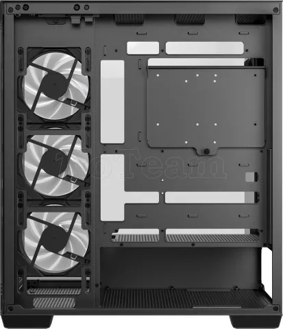 Photo de Boitier Moyen Tour ATX DeepCool CG580 4F RGB avec panneaux vitrés (Noir)