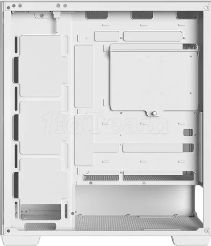 Photo de Boitier Moyen Tour ATX DeepCool CG580 avec panneaux vitrés (Blanc)