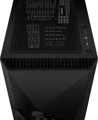 Photo de Boitier Moyen Tour ATX DeepCool Cyclops RGB avec panneau vitré (Noir)