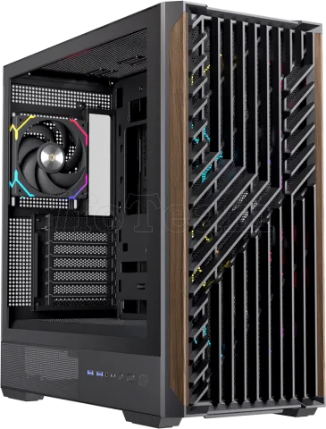 Photo de Boitier Moyen Tour ATX Einarex P800 RGB avec panneau vitré (Noir)