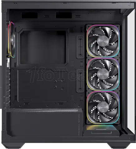 Photo de Boitier Moyen Tour ATX Einarex S700 RGB avec panneau vitré (Noir)