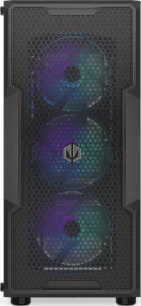 Photo de Boitier Moyen Tour ATX Endorfy Regnum 400 RGB avec panneau vitré (Noir)